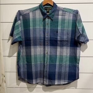 Knights of Round table Plaid Shirt Sz 2X
